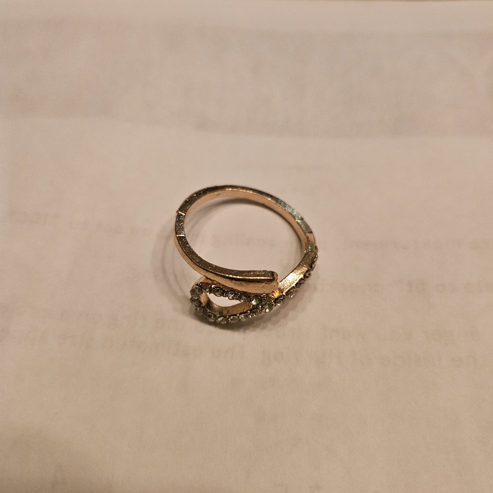 SHEIN Gold and Silver Twisted Ring